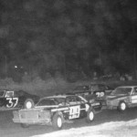 1978 Start of Feature at Eriez Speedway - Tracy Thompson on Pole Ron Hebner Off Pole Rod Maloy in 4th Position