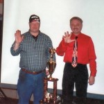 2004 Eriez Speedway Banquet after setting the record of winning 5 Championships in a Row